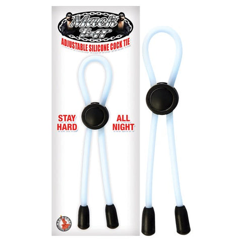 Mack Tuff Adjustable Silicone Cock Tie - Cock Rings