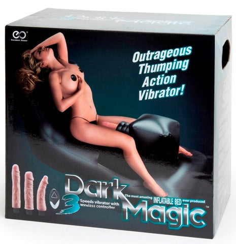 Dark Magic Inflatable Bed with Thruster - Sex Machines