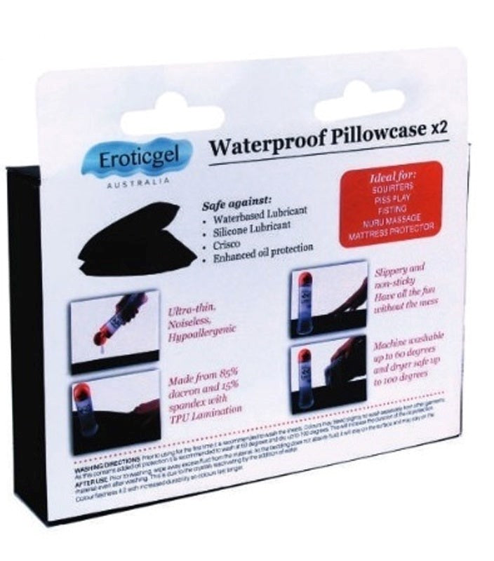 Eroticgel Waterproof Pillowcase Set - - Sex Furniture