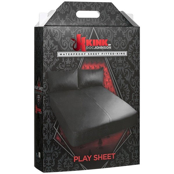 Kink Wet Works Waterproof Bedding Fitted Black - - Sex Furniture