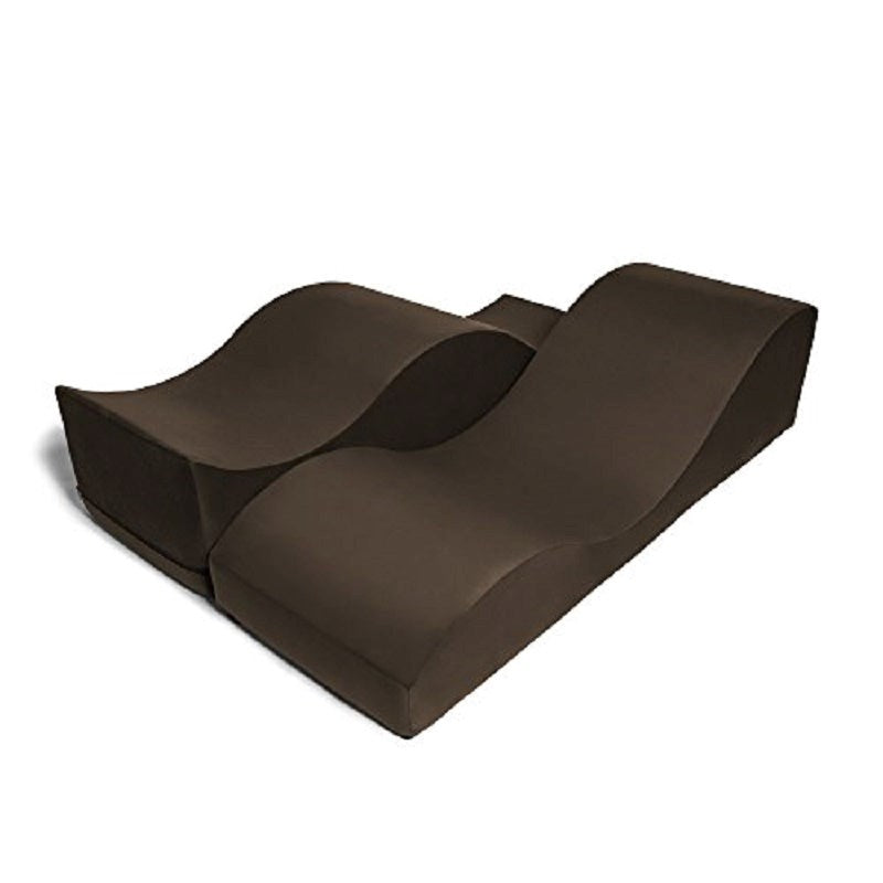 Liberator Equus Wave Velvish Espresso - - Sex Furniture