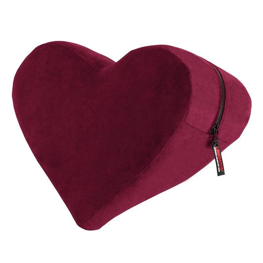 Liberator Heart Wedge Merlot - Sex Furniture