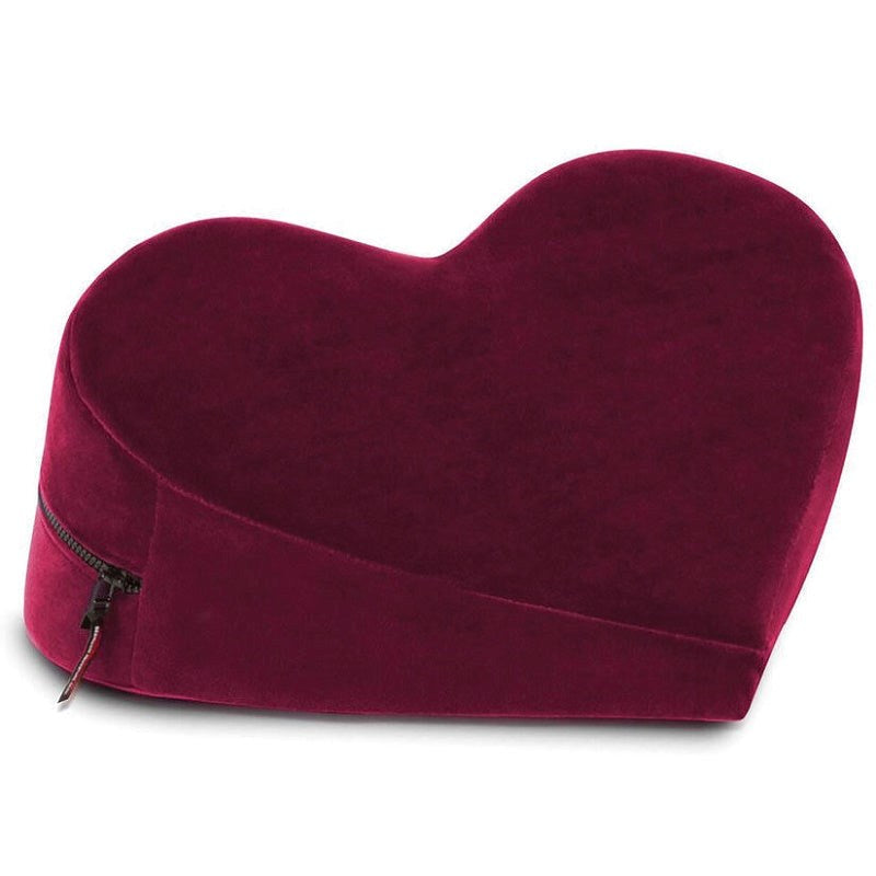 Liberator Heart Wedge Merlot - - Sex Furniture