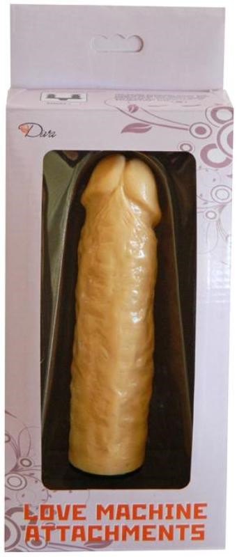 Love Machine Attachment EZ Bend Cock Flesh - Sex Machines