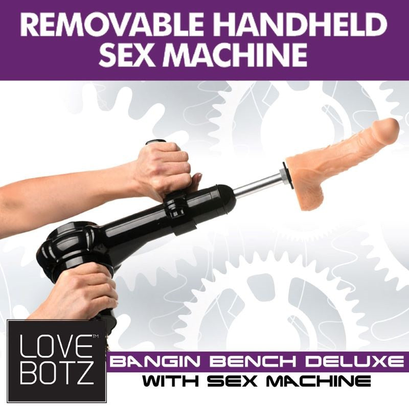 LoveBotz Bangin Bench Deluxe with Sex Machine - - Sex Machines