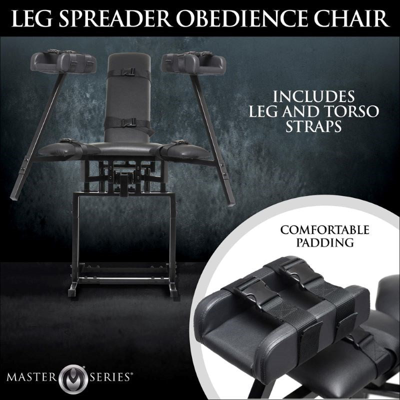 Master Series Leg Spreader Obedience Chair (2 Box) - - Sex Furniture