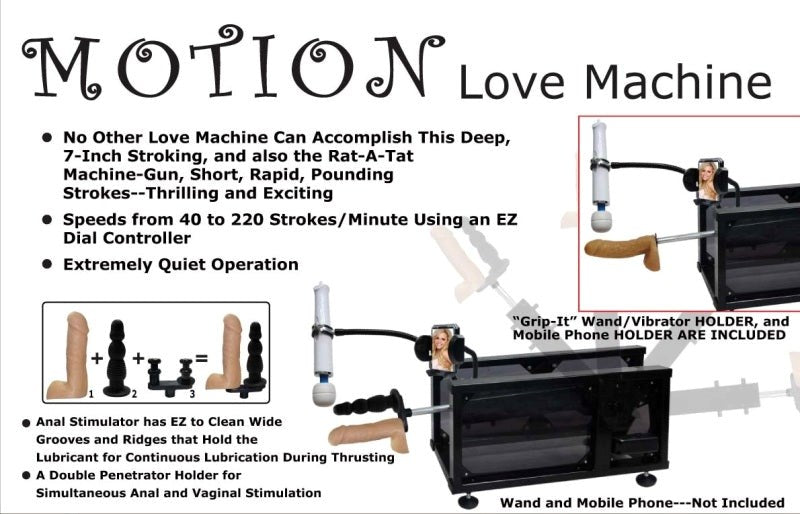 Motion Love Machine (220V-240V) - - Sex Machines