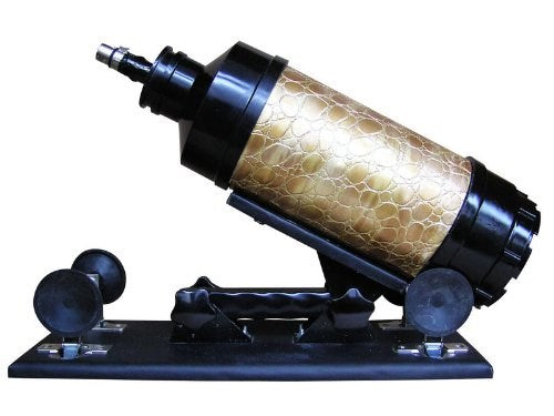 Sweetheart Cannon Sex Machine Black & Gold Large - - Sex Machines