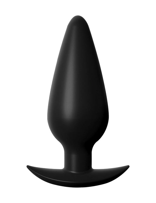 Anal Fantasy Elite Small Weighted Silicone Anal Plug - Butt Plugs