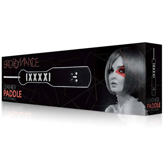 Bad Romance Leather Paddle with Stitching - Paddles And Slappers