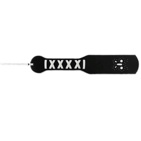 Bad Romance Leather Paddle with Stitching - Paddles And Slappers