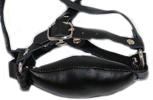 Bound for Pleasure Bit Gag Leather - Bondage Gags and Bits