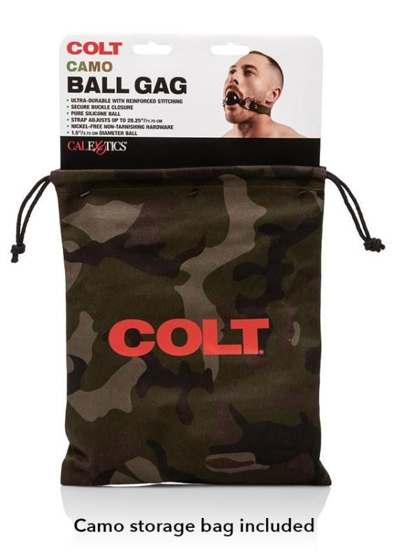 Colt Camo Ball Gag - - Bondage Gags and Bits