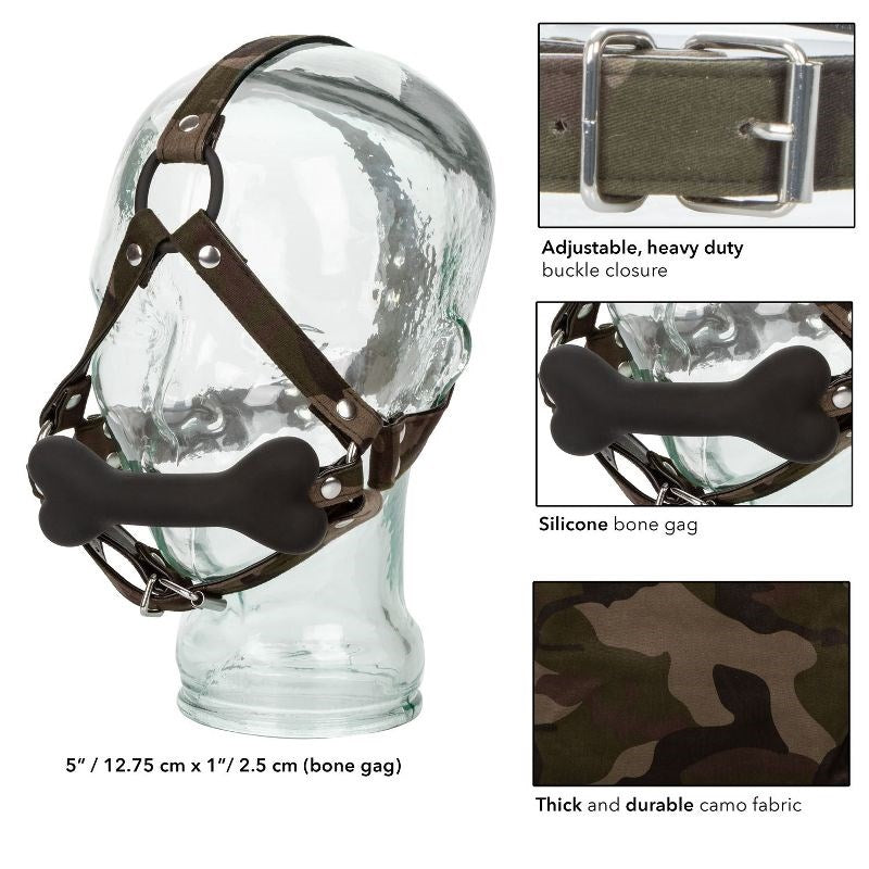 Colt Camo Bone Gag - - Bondage Gags and Bits