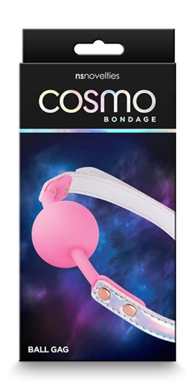 Cosmo Bondage Ball Gag Rainbow - - Bondage Gags and Bits