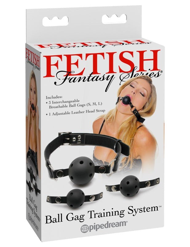 Fetish Fantasy Ball Gag Training System - - Bondage Gags and Bits