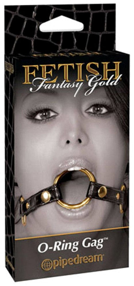 Fetish Fantasy Gold O-Ring Gag - - Bondage Gags and Bits