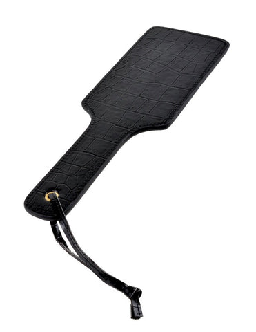 Fetish Fantasy Gold Pleasure Bondage Paddle Black - Paddles And Slappers
