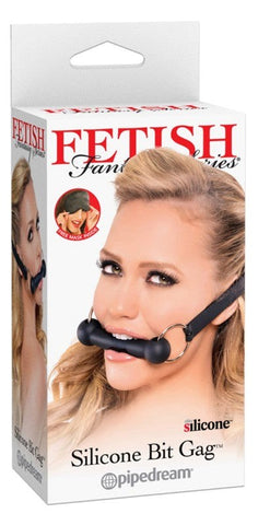 Fetish Fantasy Fetish Play Silicone Bit Gag - Bondage Gags and Bits
