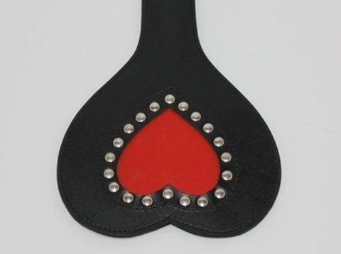 Fetish wealth Slapper Leather Heart - Paddles And Slappers