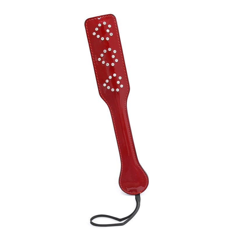 French Dungeon Diamond Heart Spanking Paddle - - Paddles And Slappers