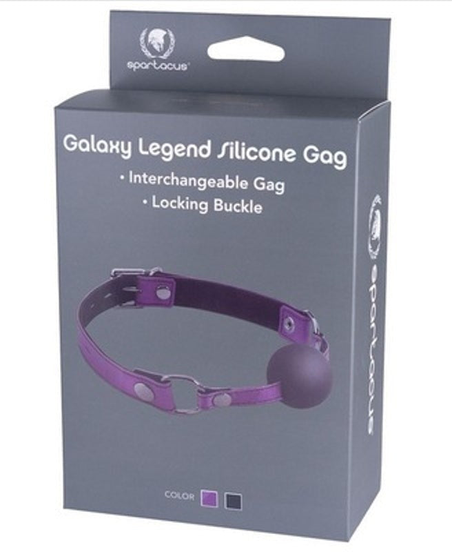 Galaxy Legend Silicone Gag - - Bondage Gags and Bits