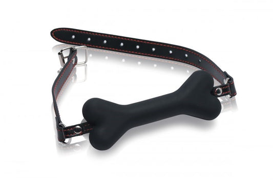 Hound Adjustable Dog Bone Gag - Bondage Gags and Bits