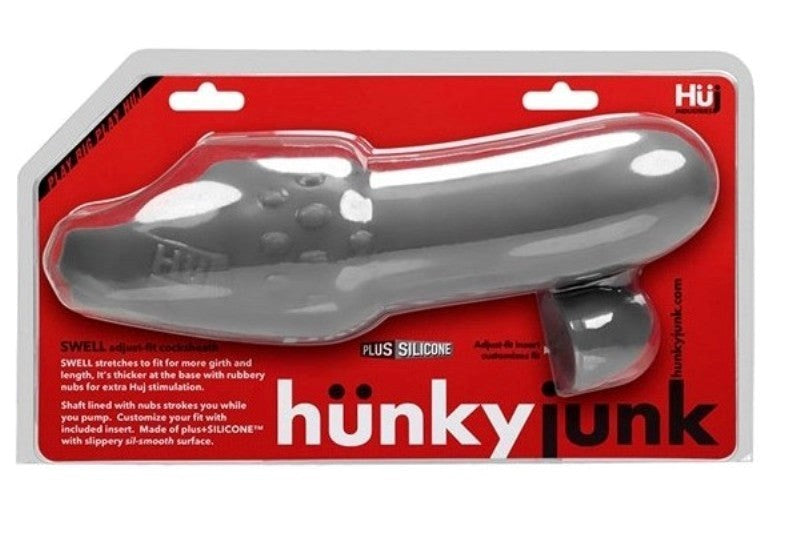 Hunkyjunk SWELL Adjustfit Cocksheath - - Penis Sleeves and Extenders