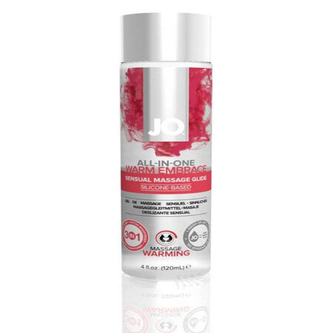 JO Sensual Silicone Based Personal Massage Glide 120ml - Silicone Based Lubes