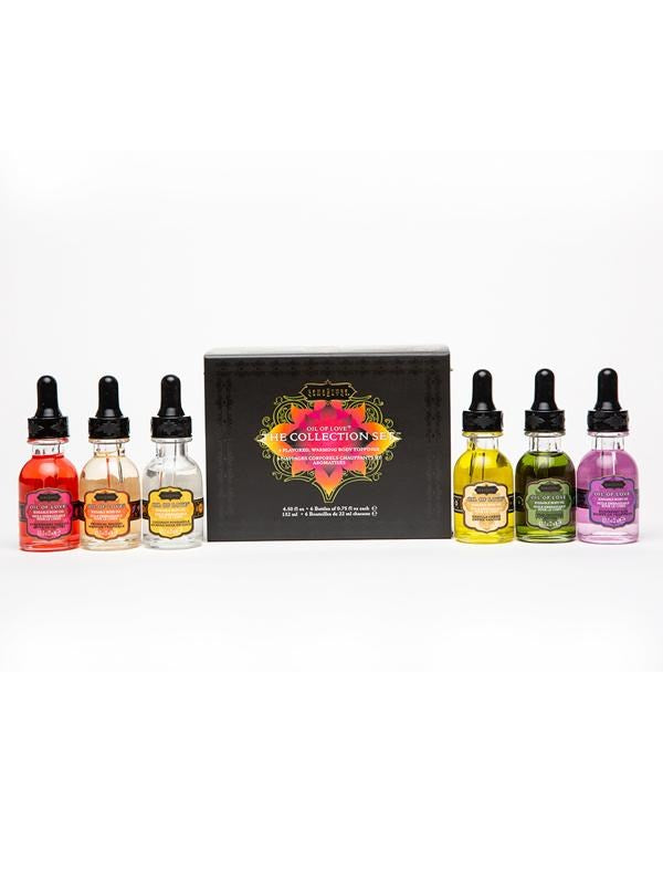 Kama Sutra Oil Of Love The Collections Set 6 Flavoured Scents - Bath and Intimate Fragrances