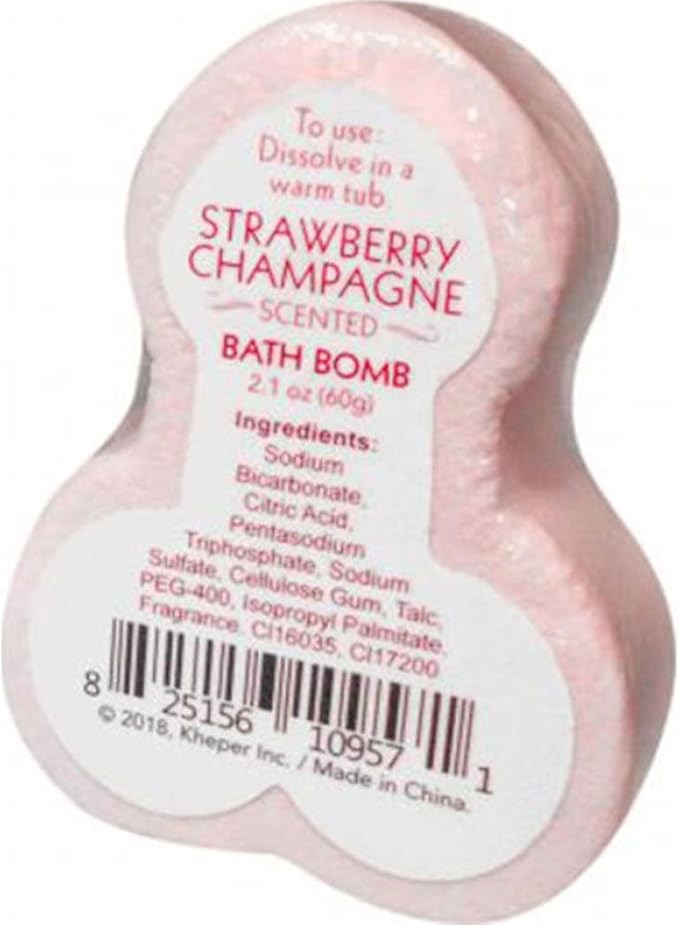Kheper Naughty Penis Shape Bath Bomb - Party Gifts and Novelties