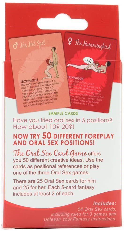 Kheper Oral Sex Adult Card Game - Sex Games, Coupons and Tricks