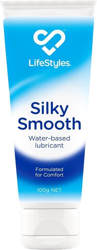 LifeStyles Healthcare Silky Smooth Water Based Personal Lubricant - Water Based Lubes