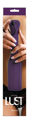 Lust Bondage Paddle Purple - Paddles And Slappers