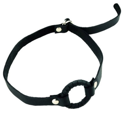 O-Ring Gag With D-Ring Closure - Bondage Gags and Bits