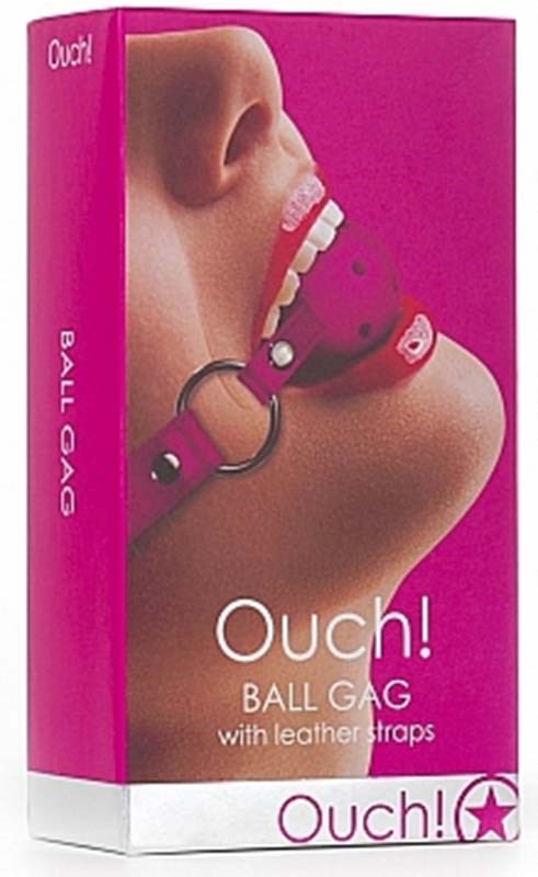 Ouch Gag Ball - - Bondage Gags and Bits