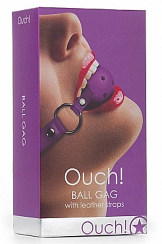 Ouch Gag Ball - - Bondage Gags and Bits