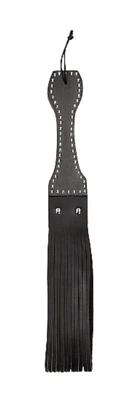 Pain Leather Belt Slapper with Multi-Looped Tails - - Paddles And Slappers