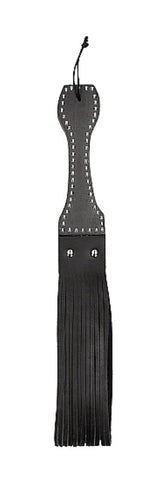 Pain Leather Belt Slapper with Multi-Looped Tails - Paddles And Slappers