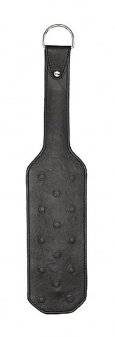 Pain Leather Vampire Bondage Paddle - Paddles And Slappers