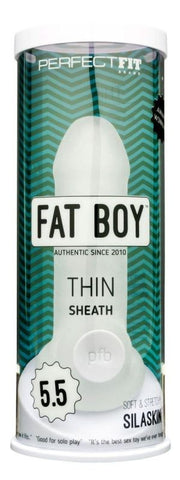 Perfect Fit Fat Boy Thin Clear - Penis Sleeves and Extenders