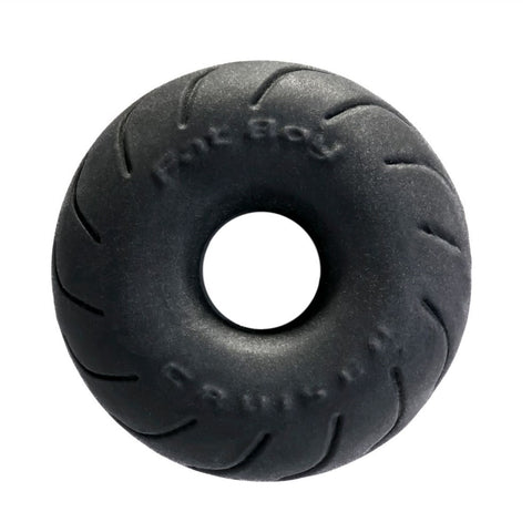 Perfect Fit SilaSkin Cruiser Stretchy Cock Ring 2.5 in. Black - Stretchy Cock Rings