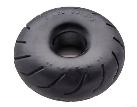 Perfect Fit SilaSkin Cruiser Stretchy Cock Ring 2.5 in. Black - Stretchy Cock Rings