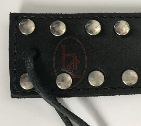 Puppy Cage Leather Hand Paddle - Paddles And Slappers