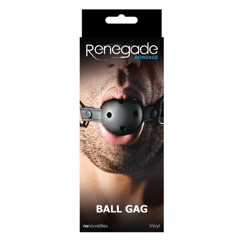 Renegade Bondage Ball Gag - - Bondage Gags and Bits