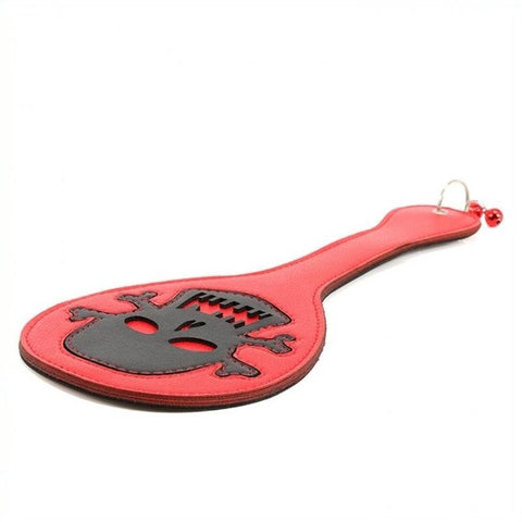 Round Paddle With Skull - Paddles And Slappers