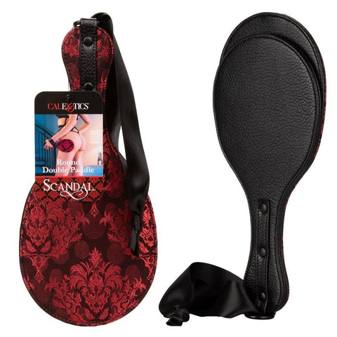 Scandal Round Double Paddle - Paddles And Slappers