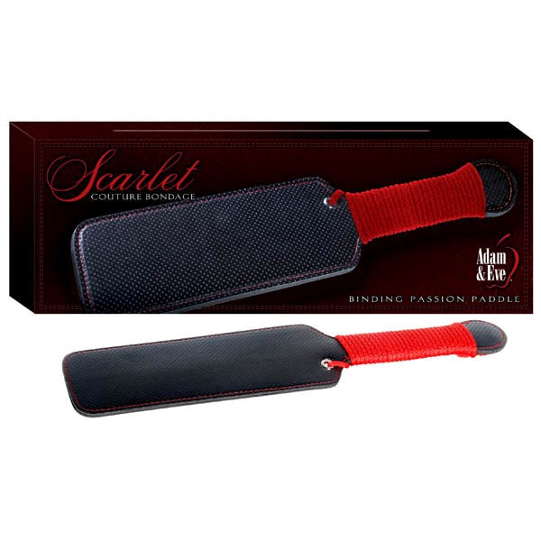 Scarlet Couture Binding Passion Paddle - - Paddles And Slappers