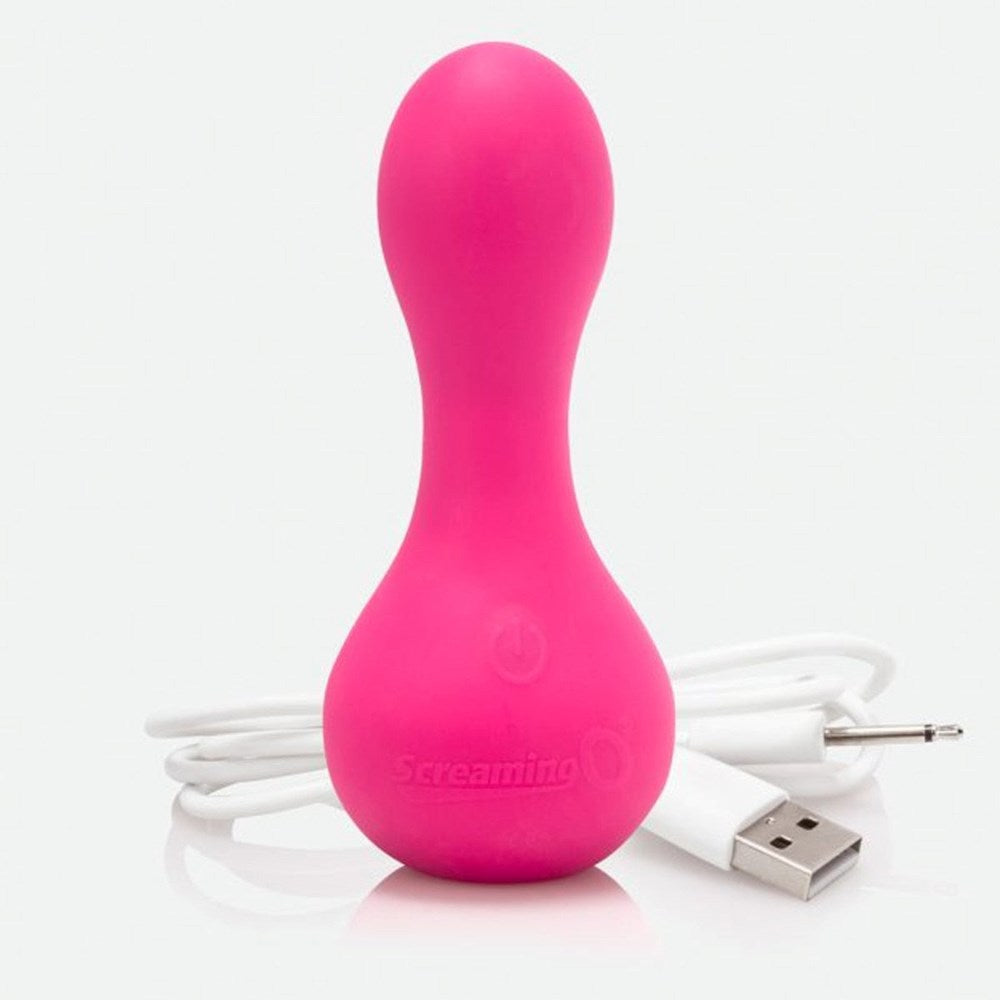 Screaming O Affordable Rechargeable moove Personal Massager Pink - - Personal Massagers