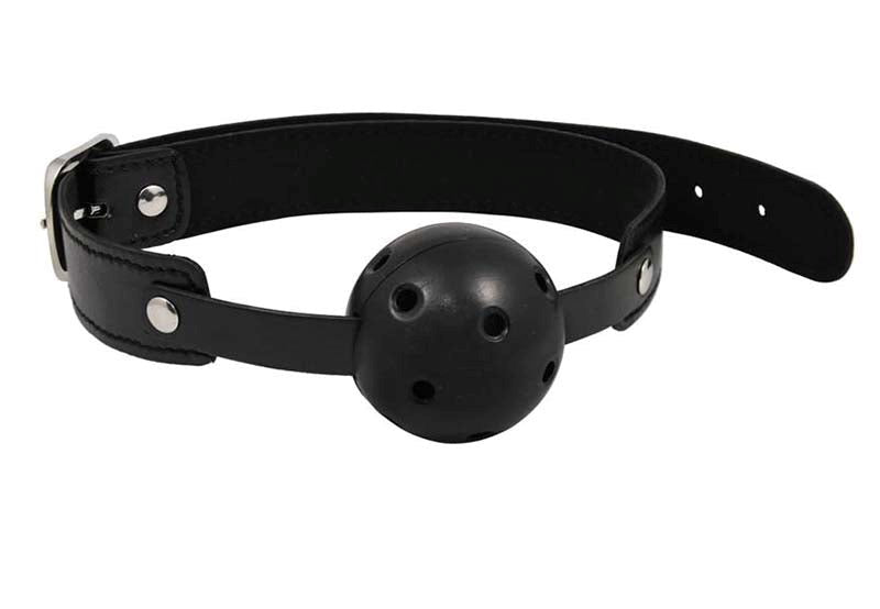 Sex & Mischief Breathable Ball Gag - - Bondage Gags and Bits